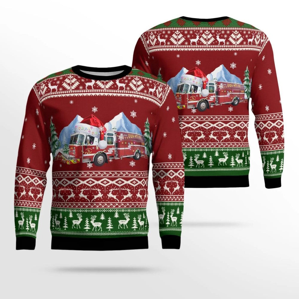 North Phoenix Arizona Daisy Mountain Fire & Medical Ugly Sweater Christmas Unisex Sweaters Gift For Christmas