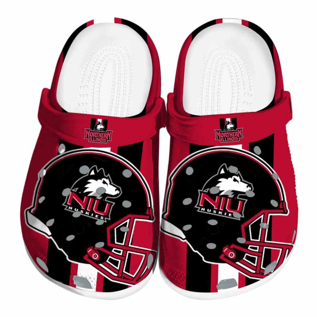 Northern Illinois Huskies Helmet Stripes ClogTVC1801782