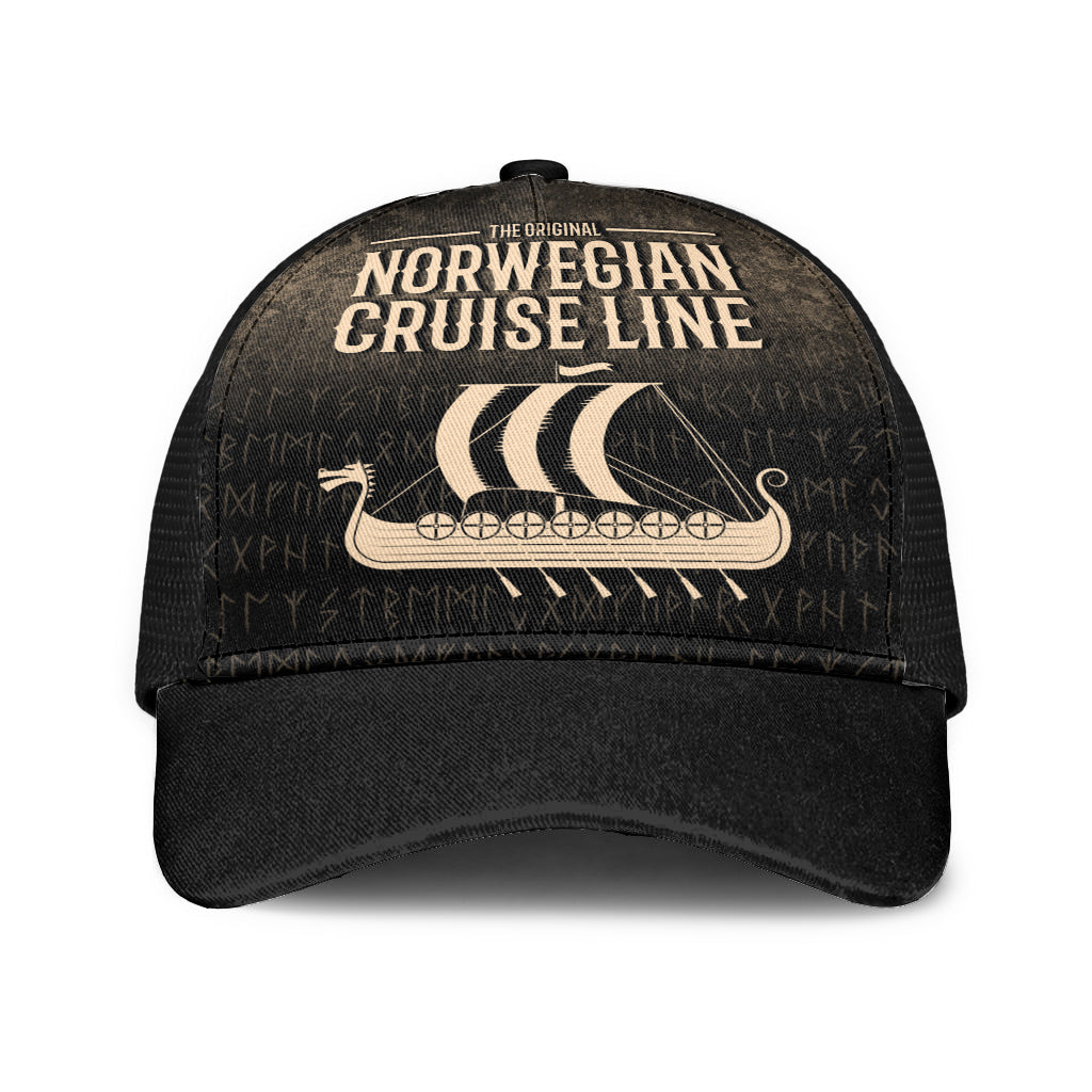 Norwegian Cruise Line Vikings Mesh Back Cap Trucker Hats Custom Hats Gifts For Men & Women