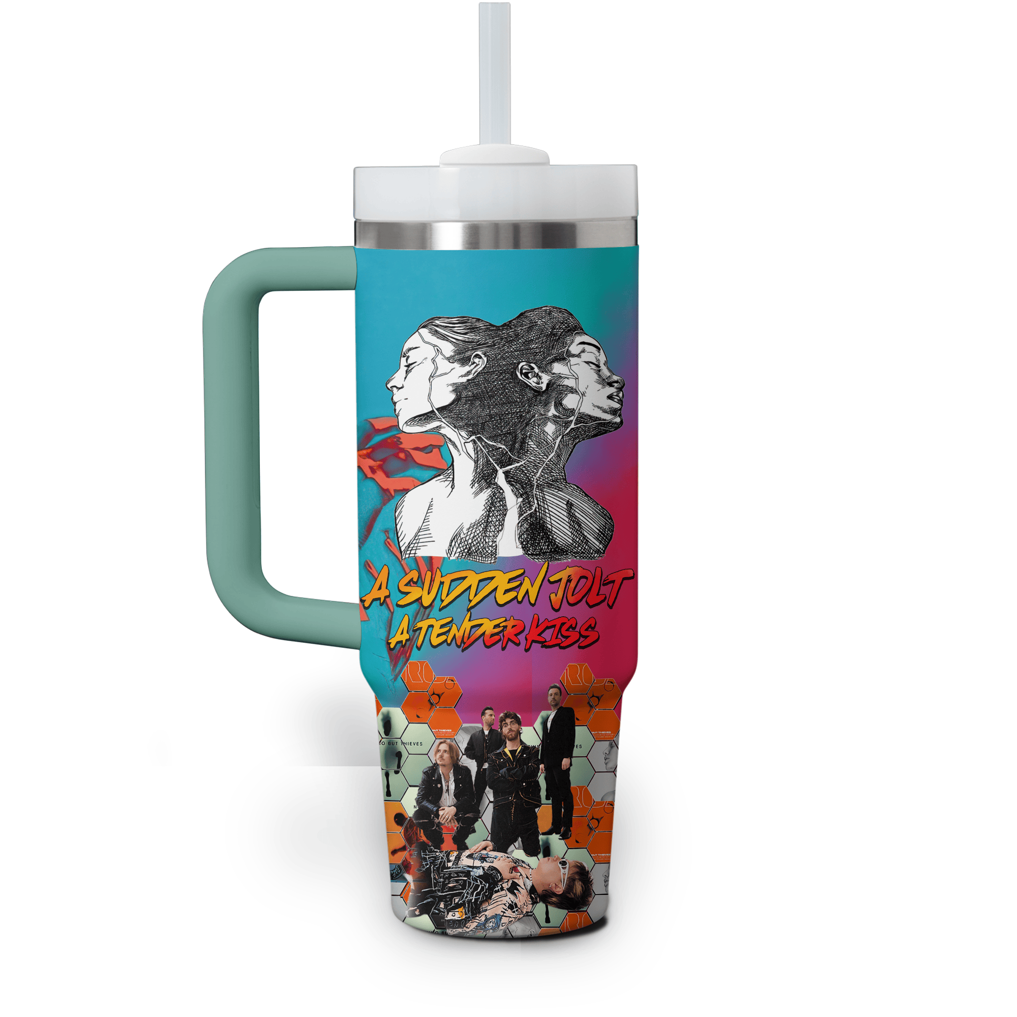 Nothing But Thieves Music Custom Stanley Cup 40 oz 30 oz Tumbler With HandleTVC2301523 - Image 3