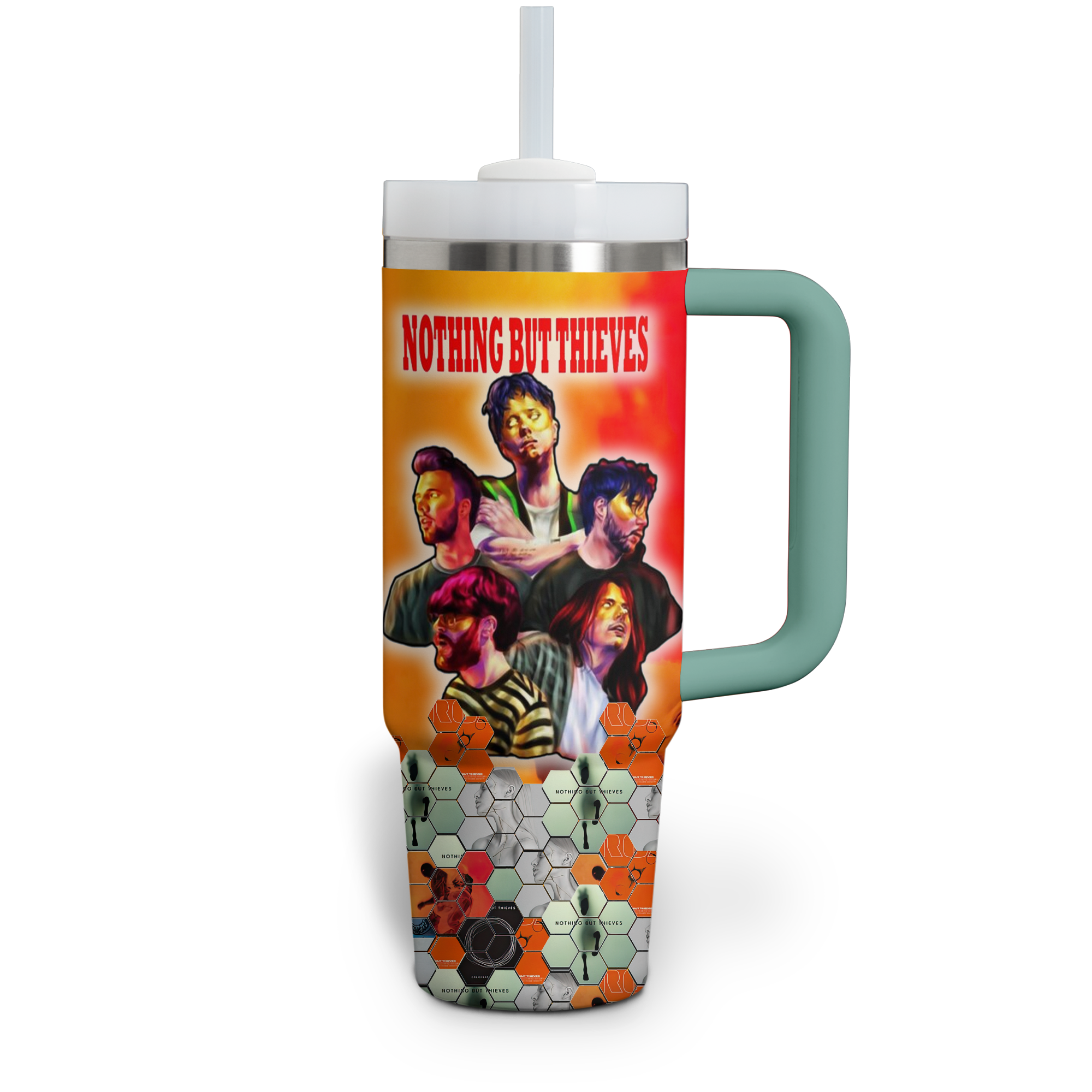 Nothing But Thieves Music Custom Stanley Cup 40 oz 30 oz Tumbler With HandleTVC2301523 - Image 2