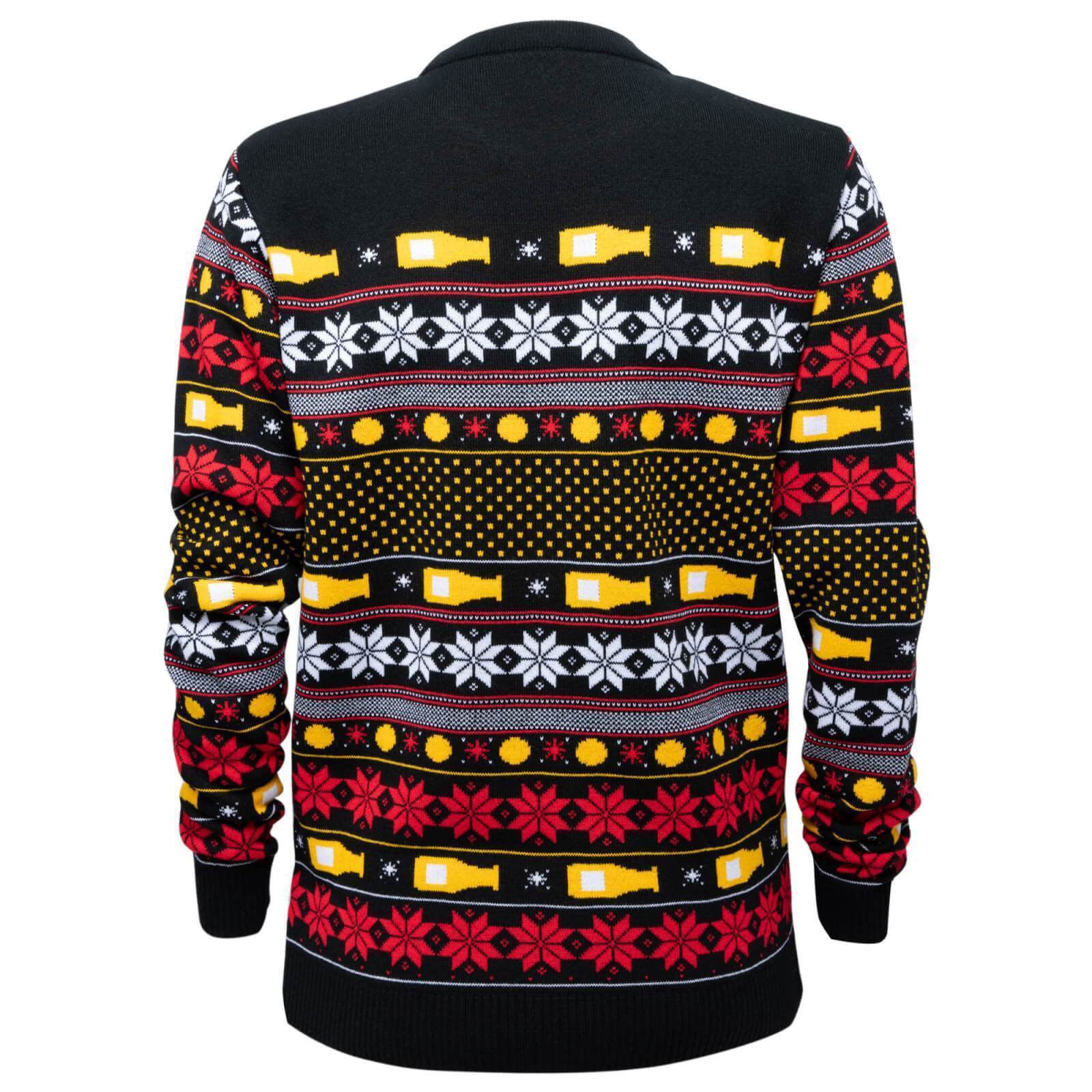 Novelty Christmas Beer Ugly Christmas Sweater Adult 3D Funny Matching for family - Image 2