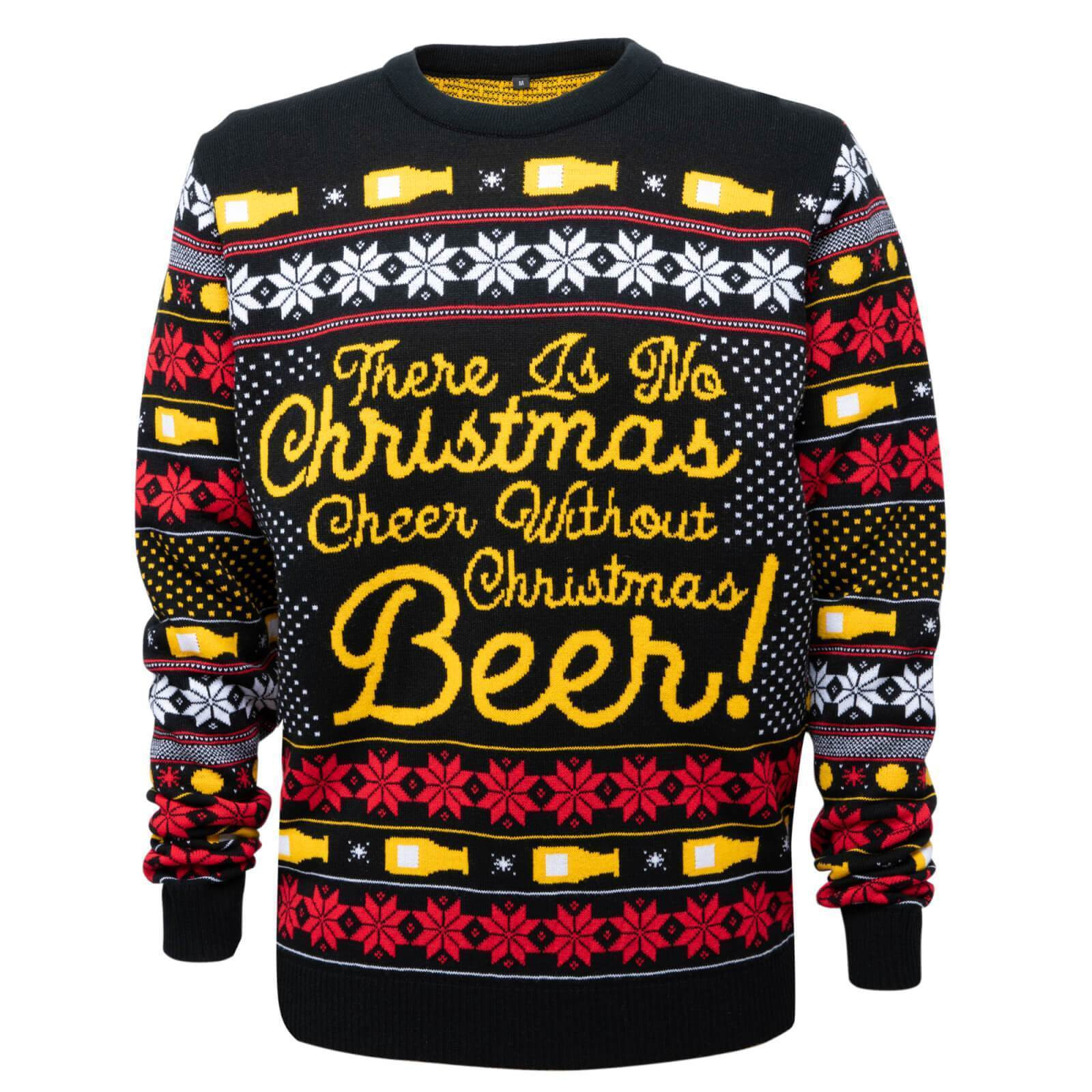 Novelty Christmas Beer Ugly Christmas Sweater Adult 3D Funny Matching for family