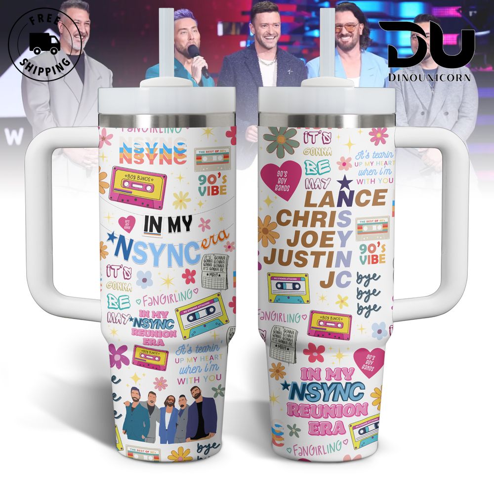 NSYNC Music Custom Stanley Cup 40 oz 30 oz Tumbler With HandleTVC2301708