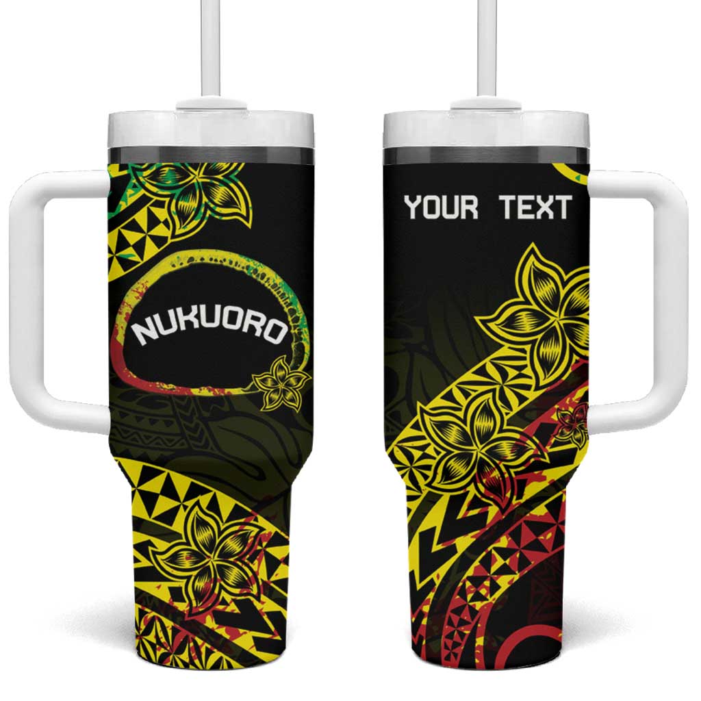 Nukuoro Atoll Polynesian Tattoo Curves Reggae Custom Stanley Cup 40 oz 30 oz Tumbler With HandleTVC2301386