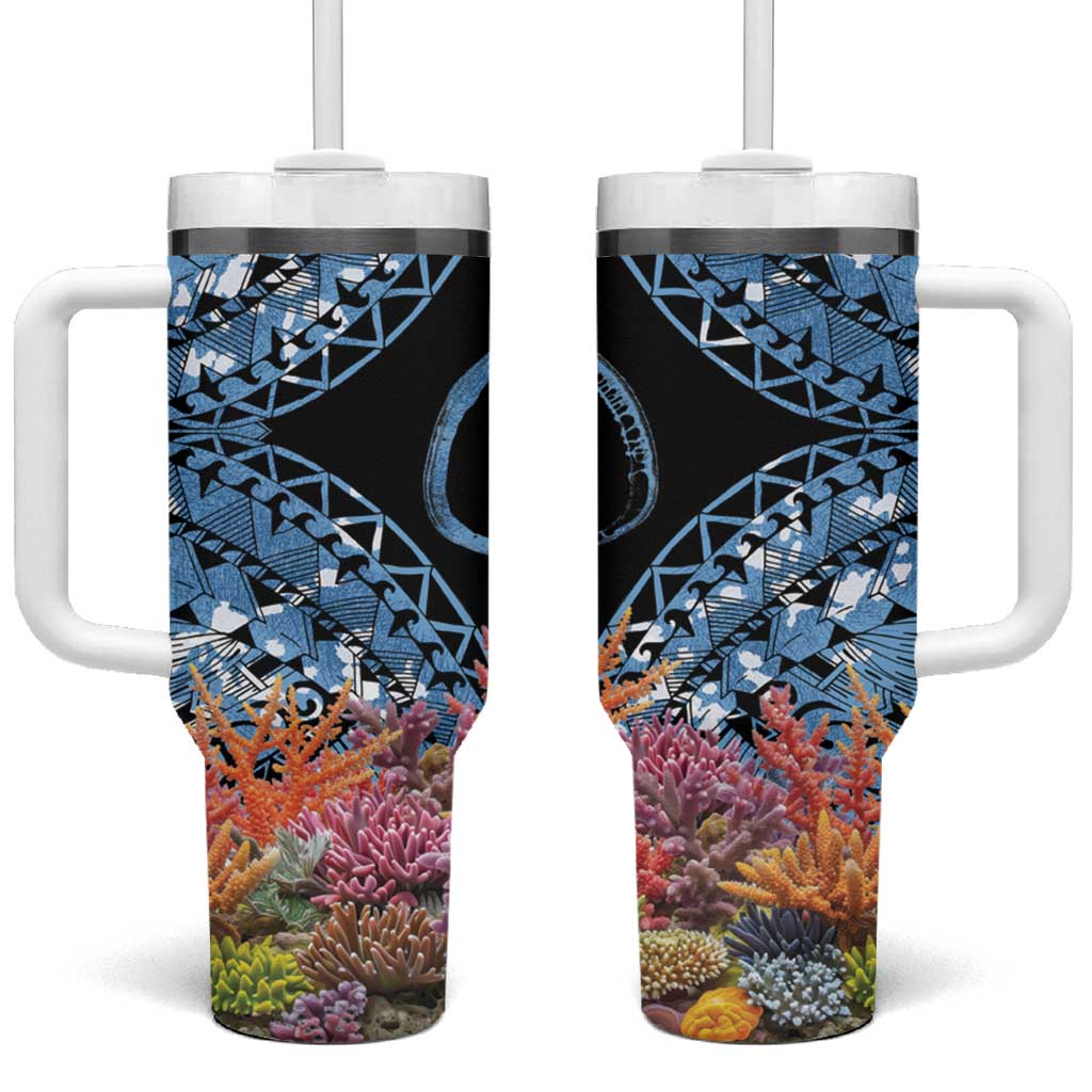 Nukuoro Micronesia Atoll with Pacific Coral Reef Custom Stanley Cup 40 oz 30 oz Tumbler With HandleTVC2301385