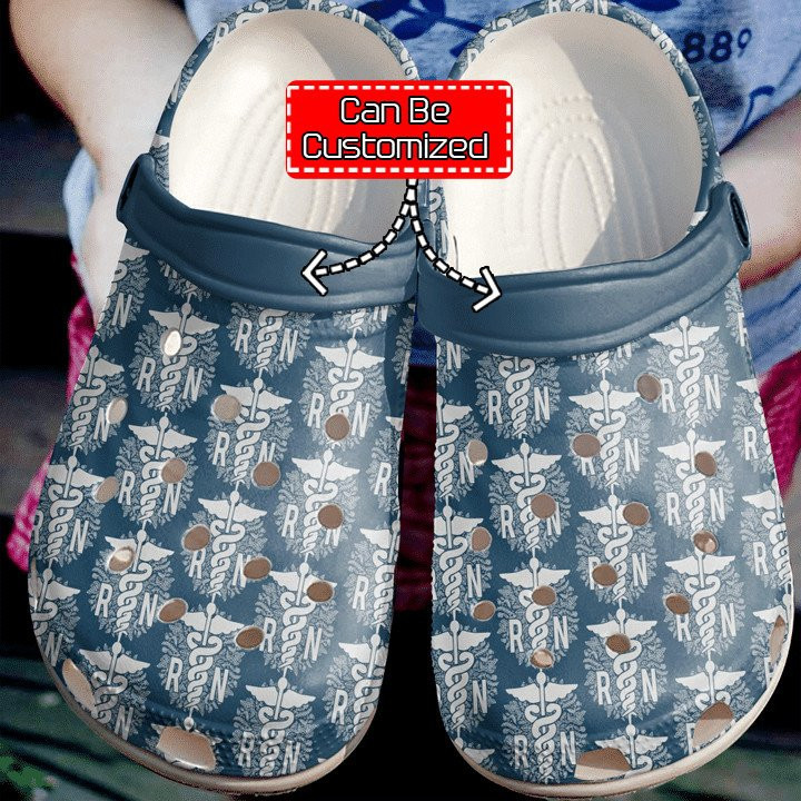 Nurse Beach Registered Pattern clog Shoes Nurse