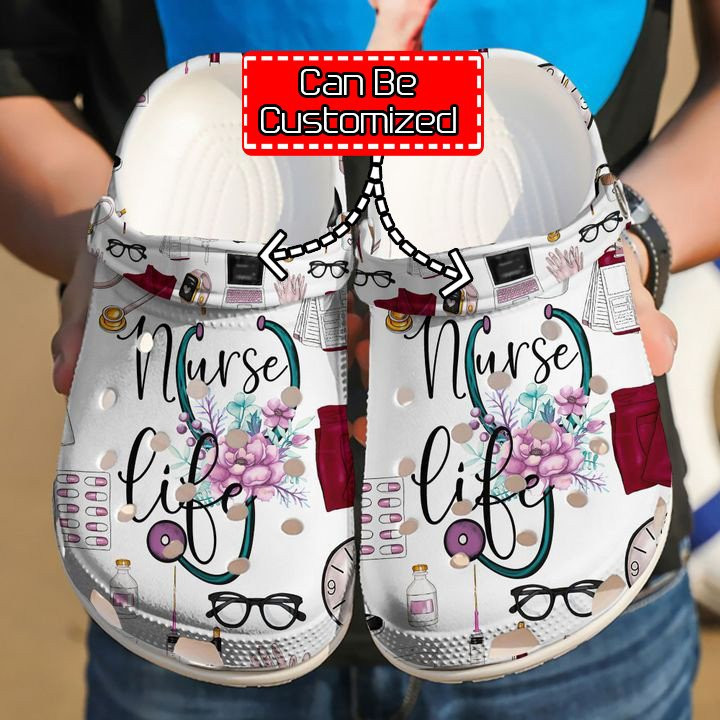 Nurse Beautiful Life clog Shoes Nurse