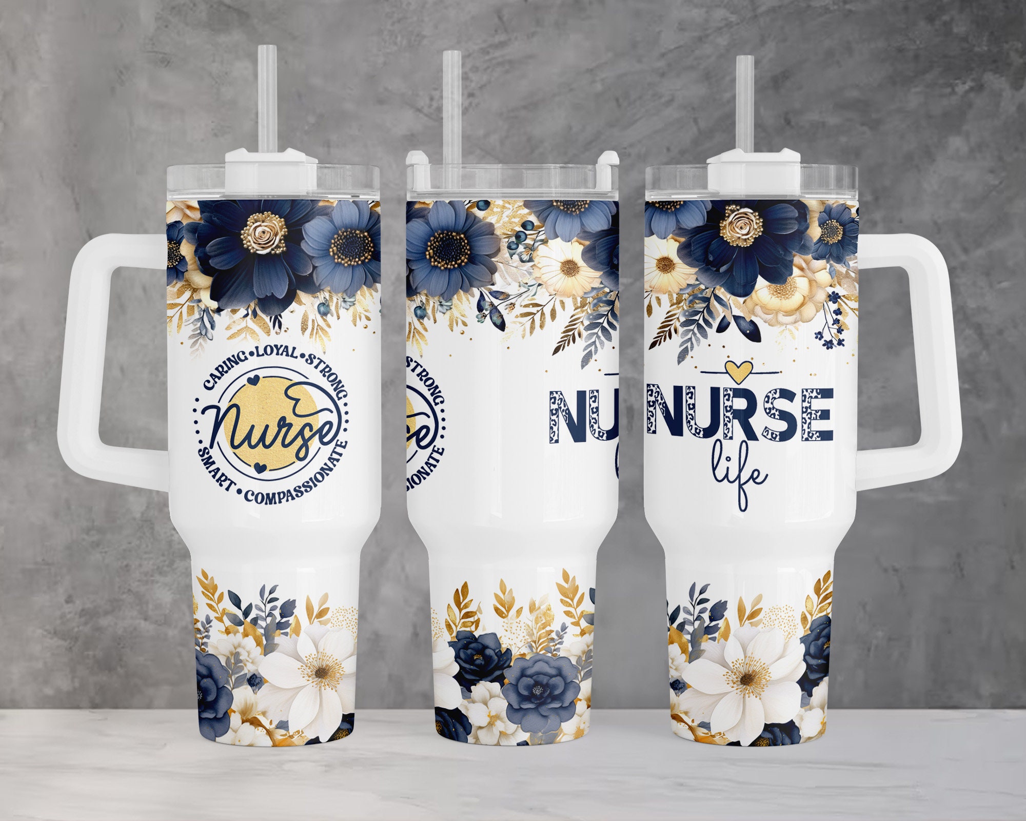 Nurse Life Affirmations Custom Stanley Cup 40 oz 30 oz Tumbler With HandleTVC2301957