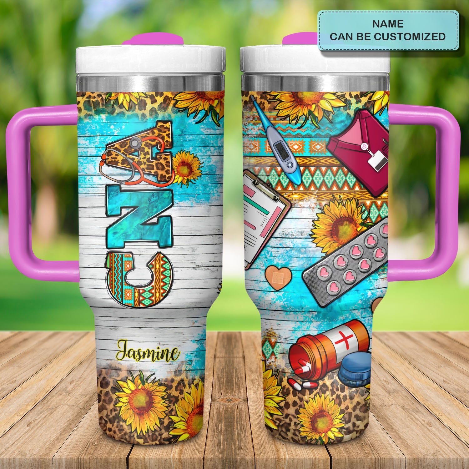 Nurse Life Custom Stanley Cup 40 oz 30 oz Tumbler With HandleTVC2301722 - Image 2