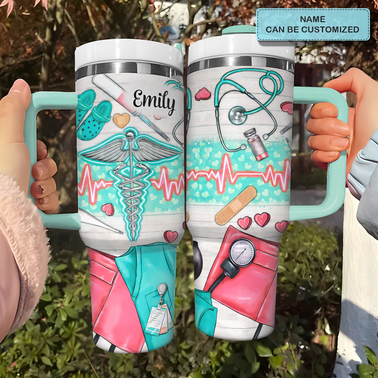 Nurse Life Custom Stanley Cup 40 oz 30 oz Tumbler With HandleTVC2301723