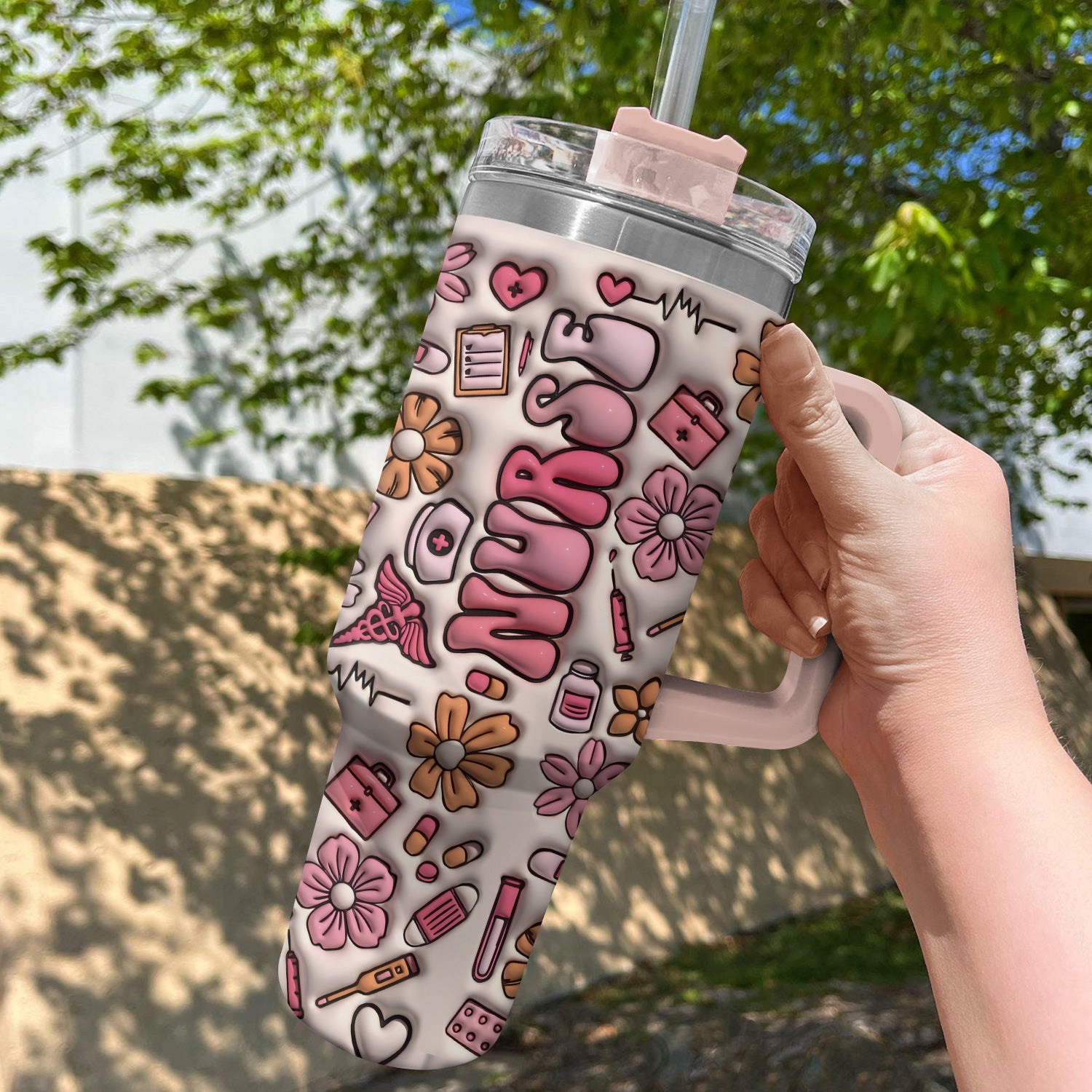 Nurse Life Custom Stanley Cup 40 oz 30 oz Tumbler With HandleTVC2301728