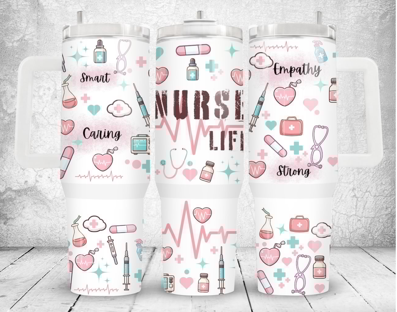 Nurse Life Custom Stanley Cup 40 oz 30 oz Tumbler With HandleTVC2301759