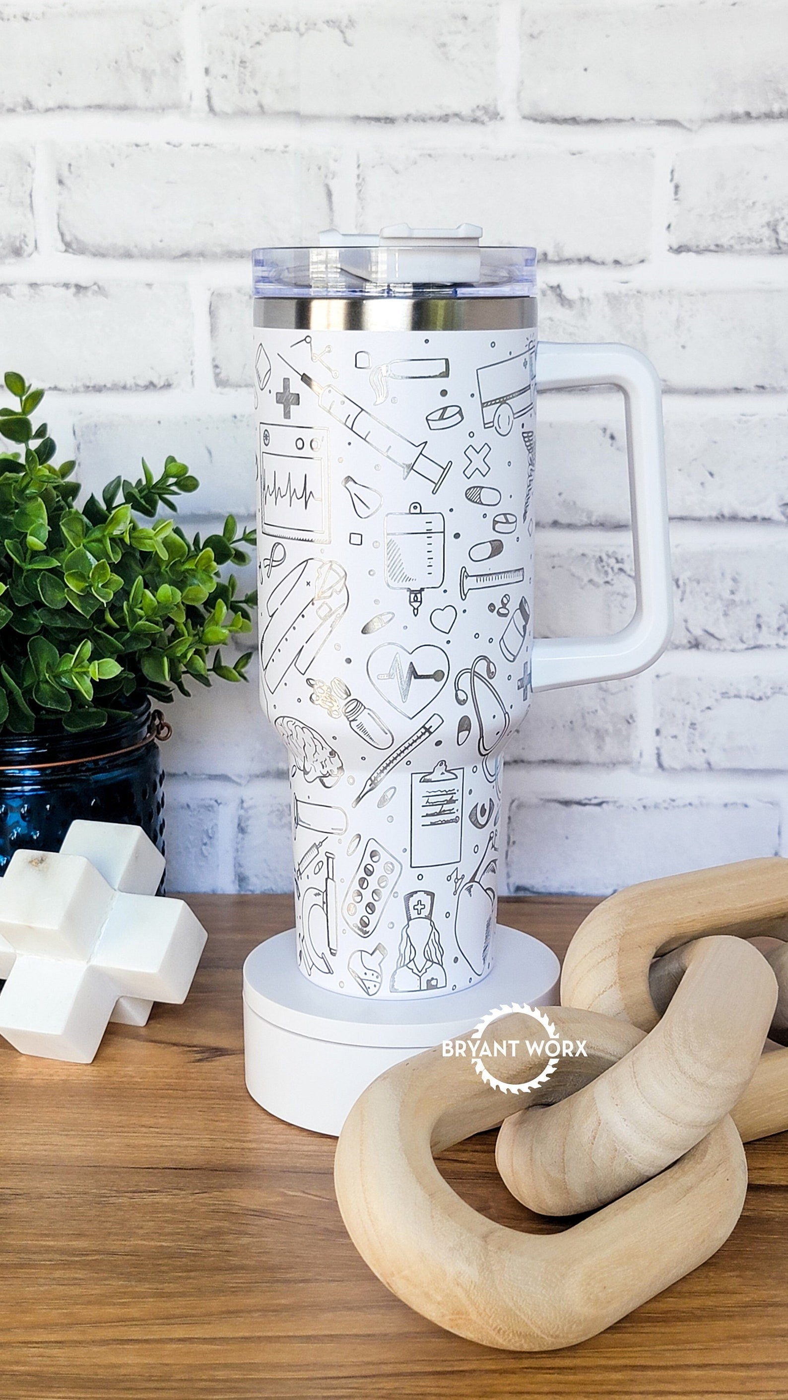 Nurse Life Custom Stanley Cup 40 oz 30 oz Tumbler With HandleTVC2301804 - Image 2