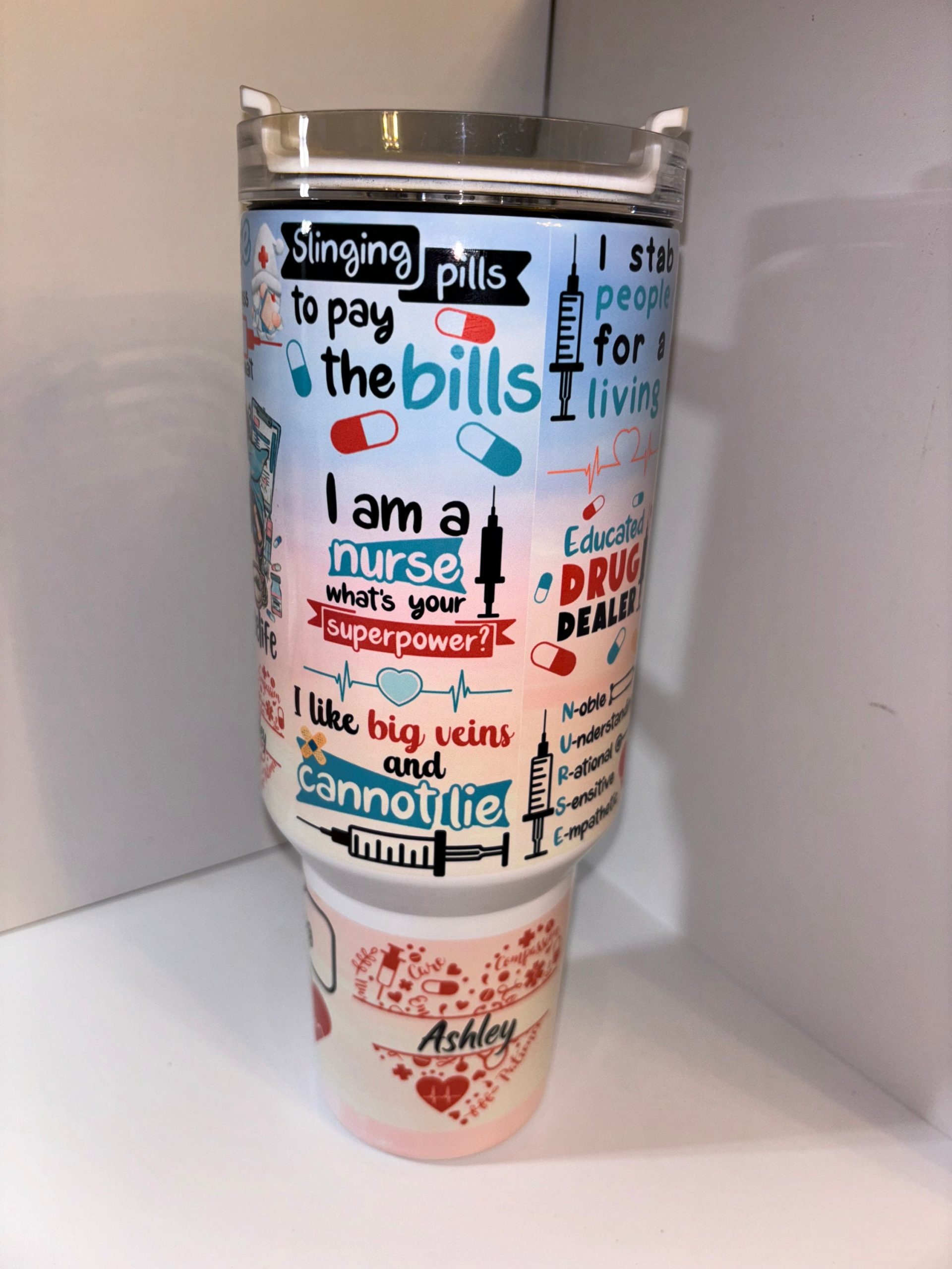 Nurse Life Custom Stanley Cup 40 oz 30 oz Tumbler With HandleTVC2301910 - Image 3