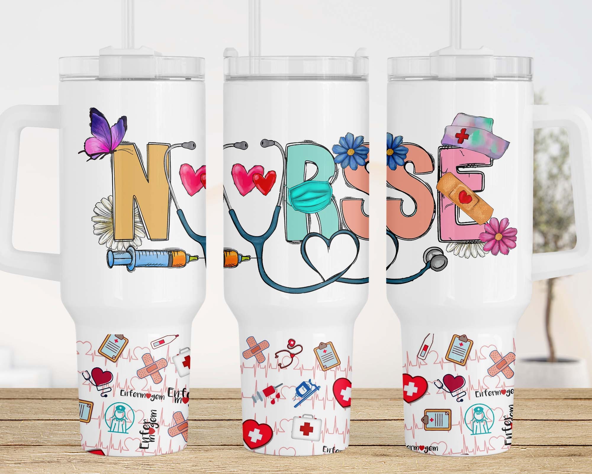 Nurse Life Custom Stanley Cup 40 oz 30 oz Tumbler With HandleTVC2301959