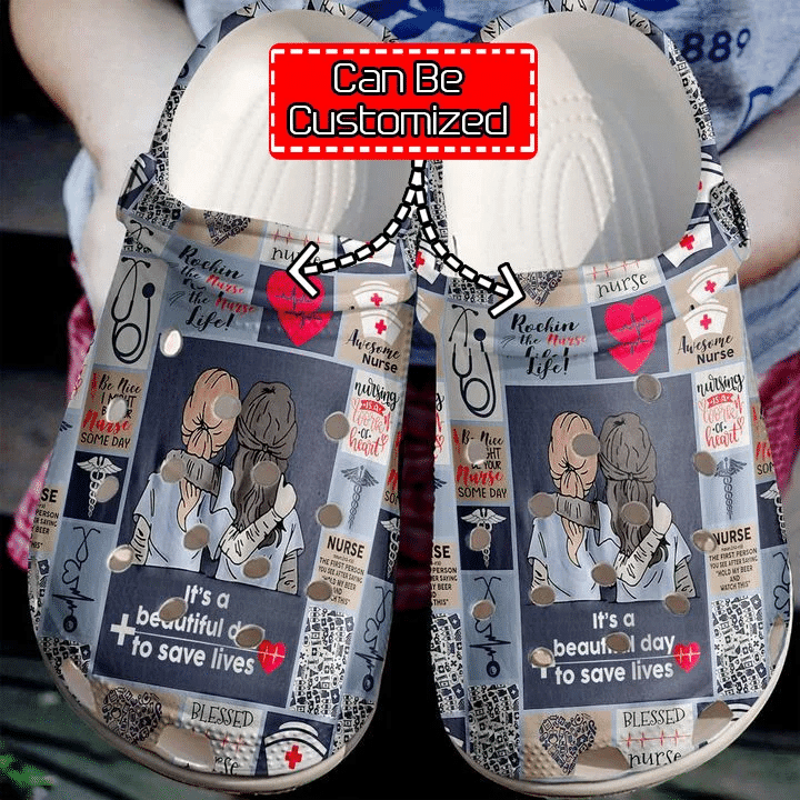 Nurse - Nurse Awesome clog Shoes For Men And Women