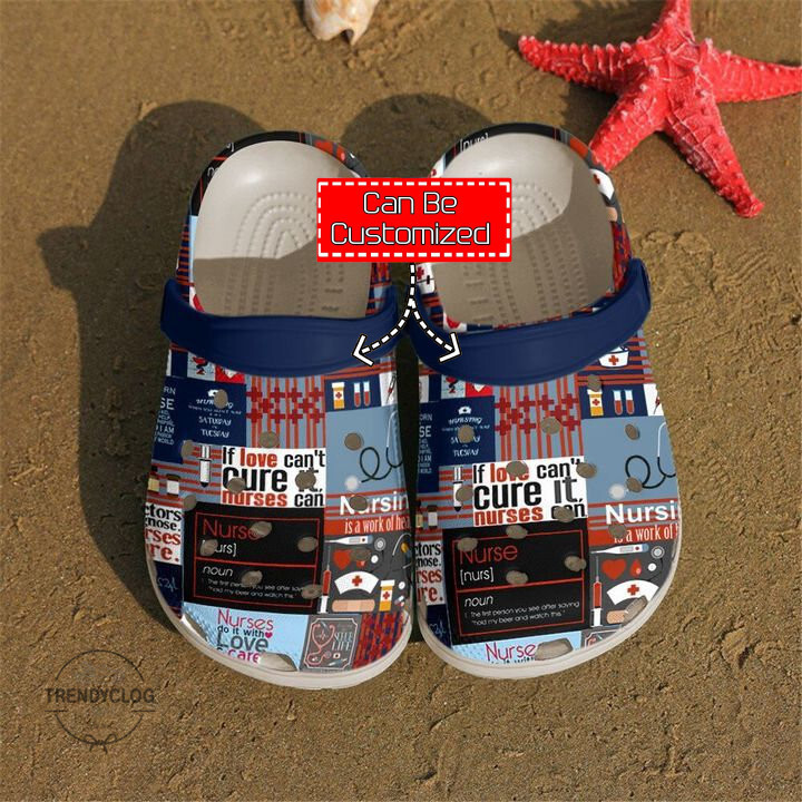 Nurse Nurse Love Care Clog Shoes