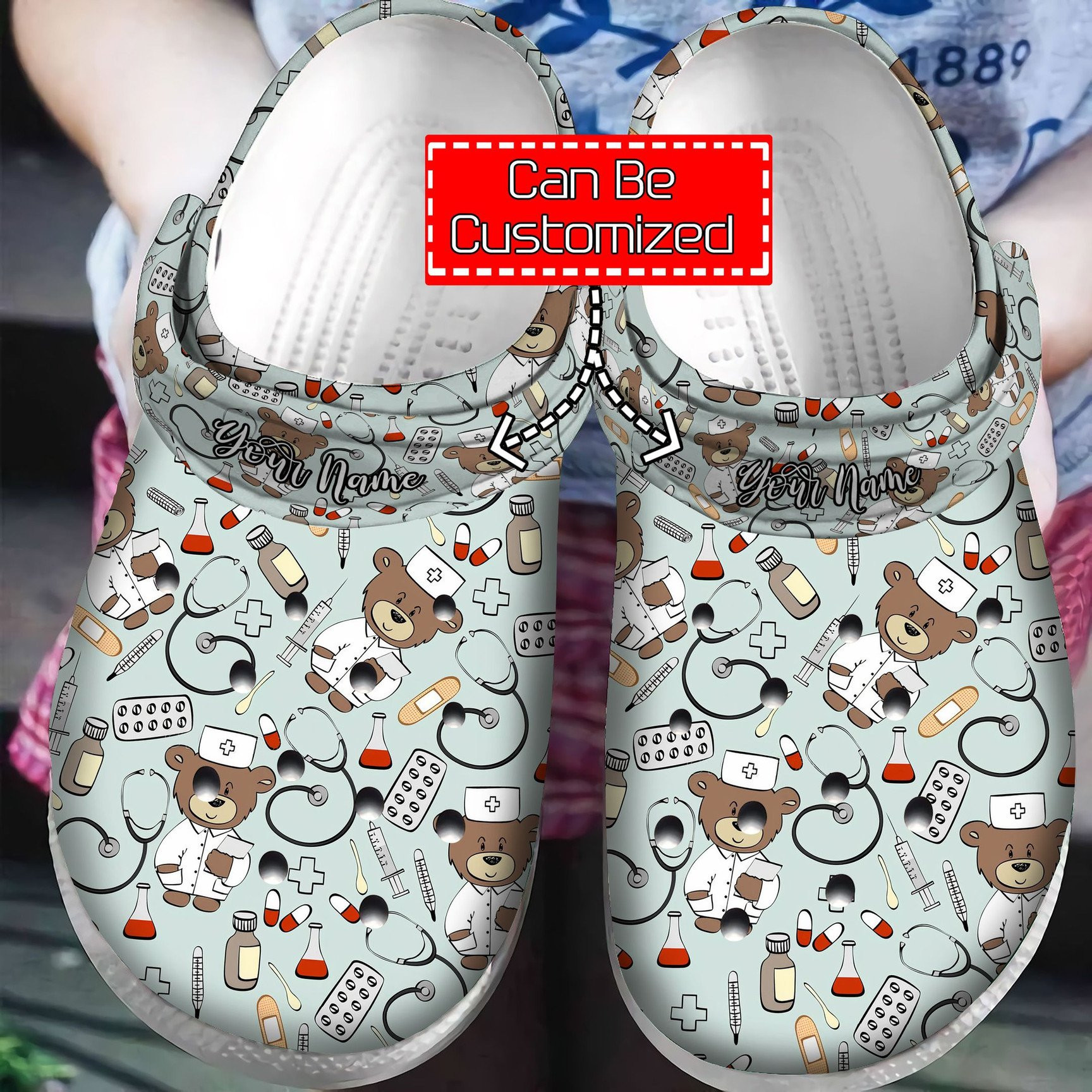 Nurse Nursing Life clog Shoes Nurse