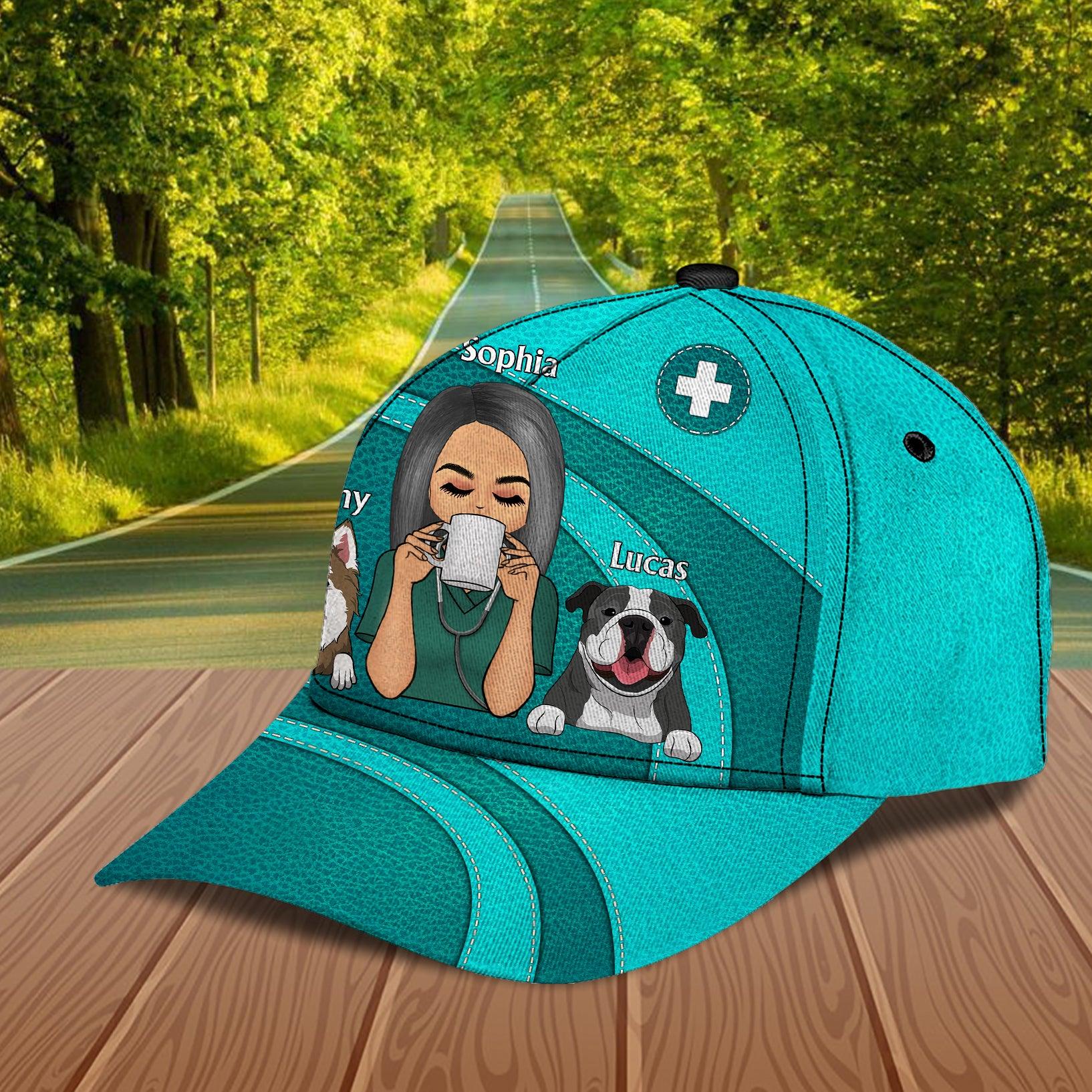 Nurse Personalized Classic Cap, Personalized Gift for Nurse Trucker Hats Custom Hats Gifts For Men & Women