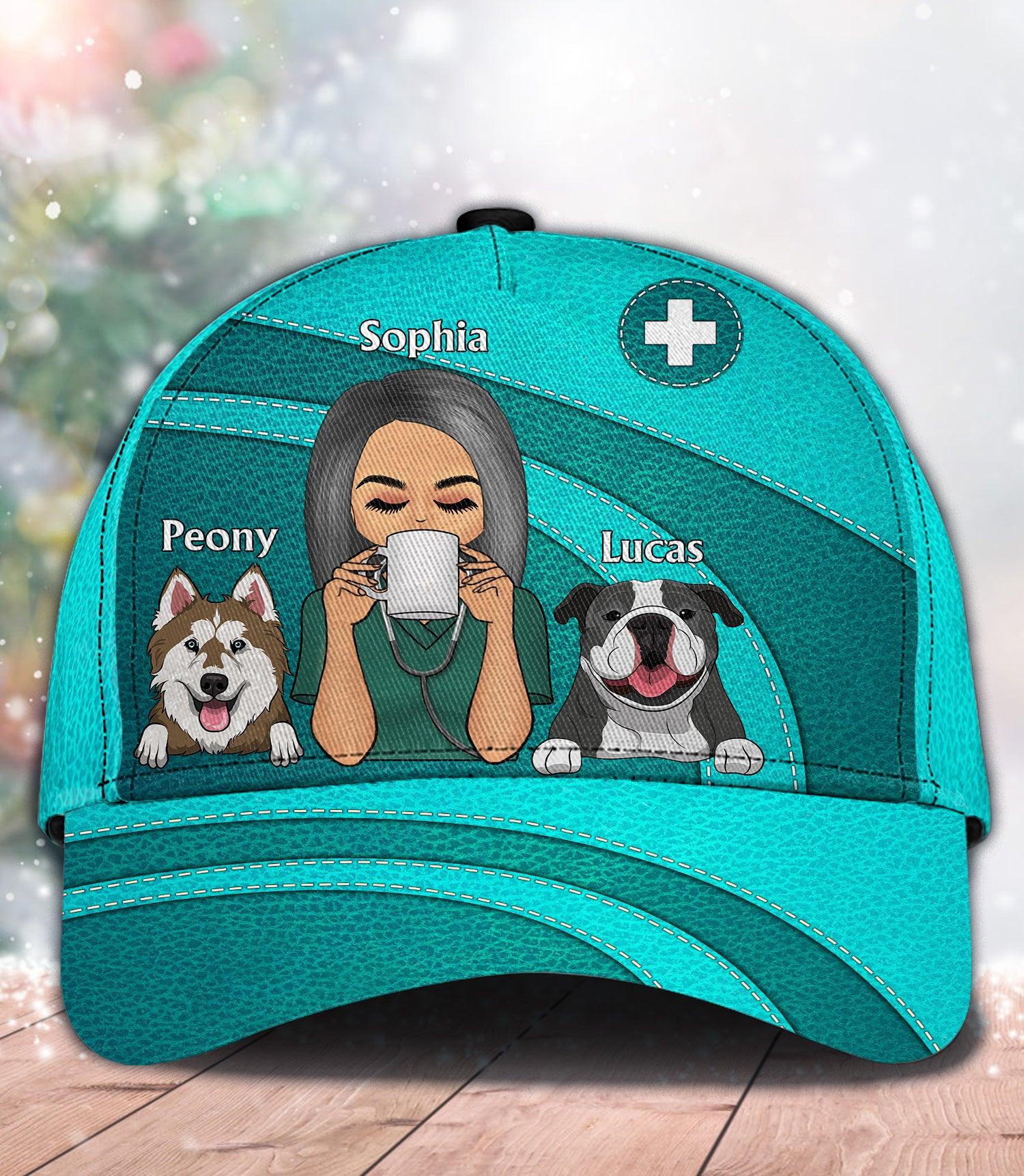 Nurse Personalized Classic Cap, Personalized Gift for Nurse Trucker Hats Custom Hats Gifts For Men & Women