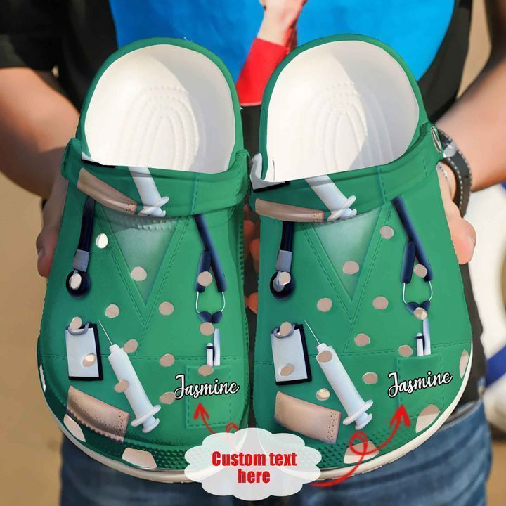 Nurse Personalized Pride Classic Clogs Shoes