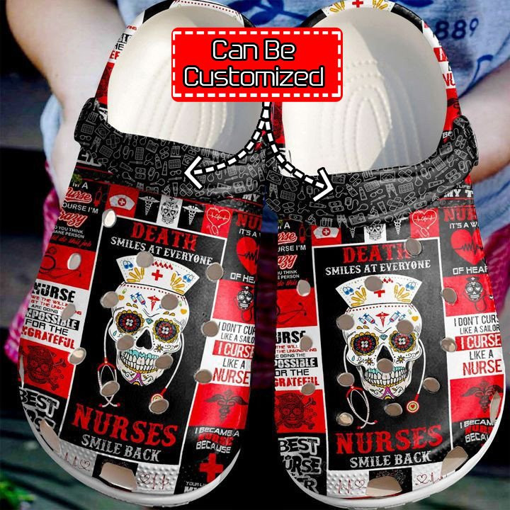 Nurse Smile Back clog Shoes Nurse