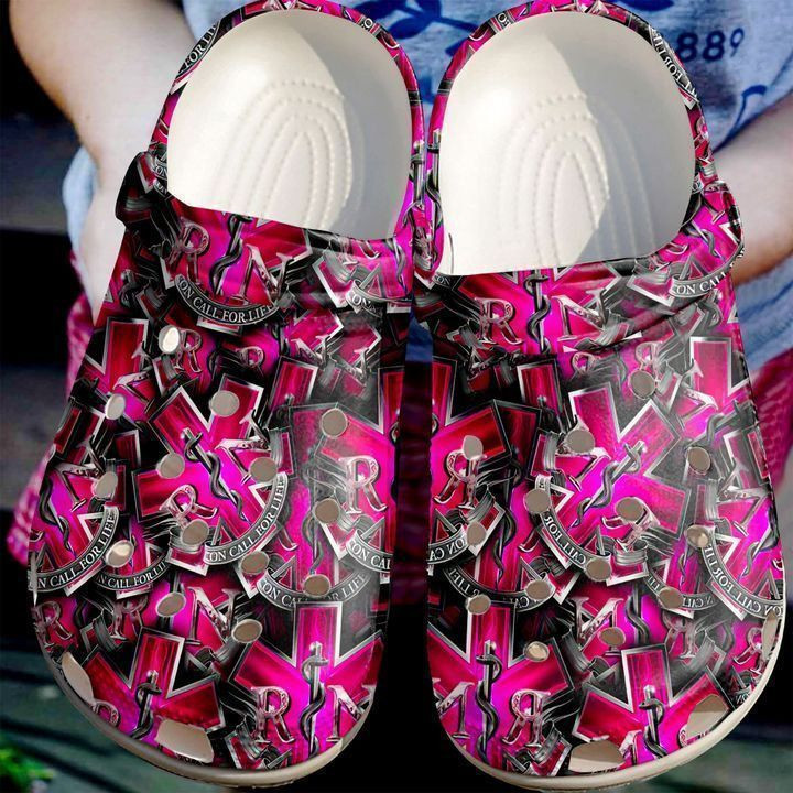 Nurse Star Of Life Clog Shoes