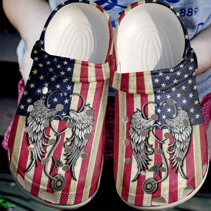 Nurse Symbol Classic Clogs Shoes