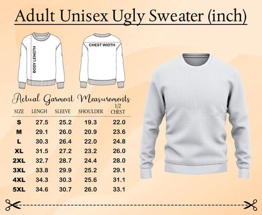 O Come All Ye Forceful 3D Ugly Christmas Sweater - Image 9