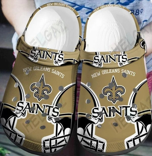 O Saints Clog Shoes Custom Name