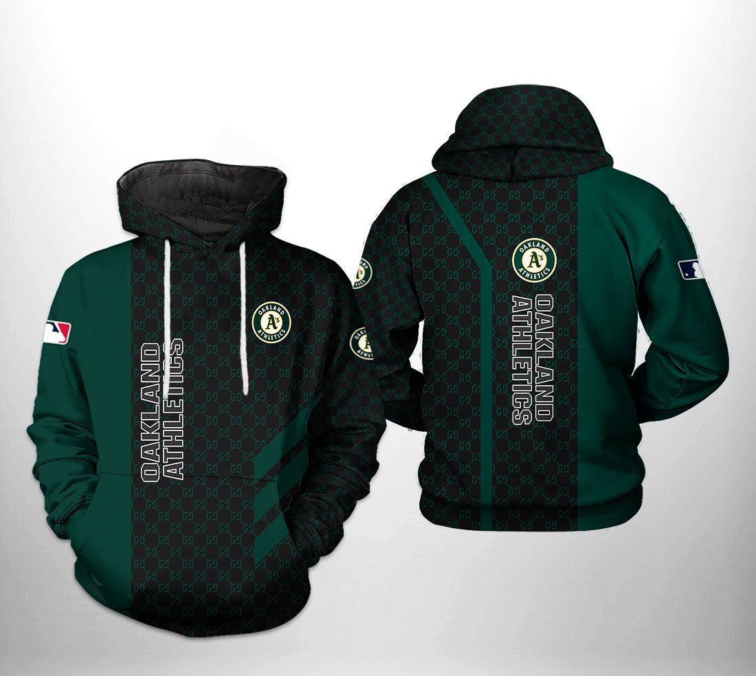 Oakland Athletics MLB 3D All Over Print Hoodie, Zip Hoodie