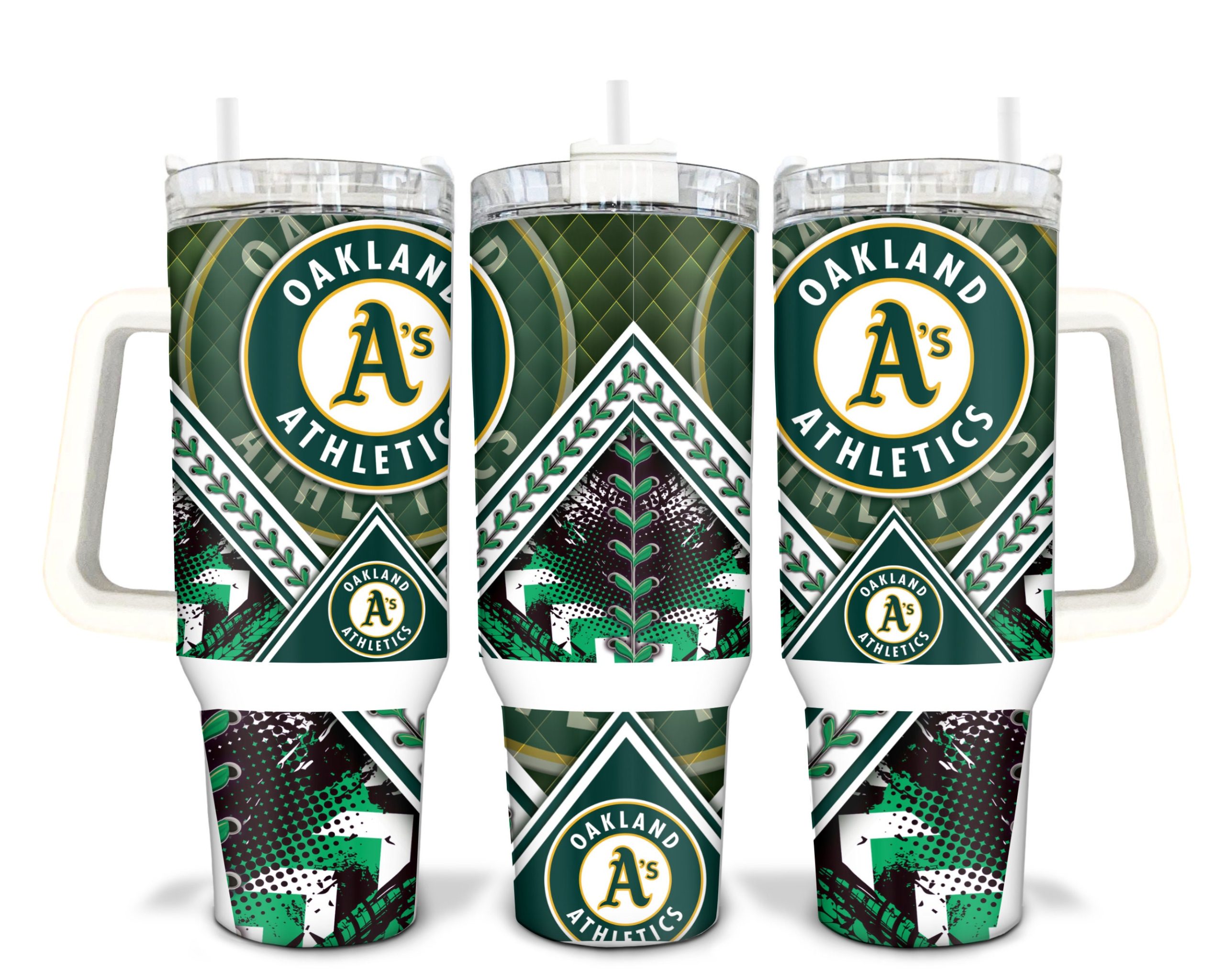 Oakland Athletics MLB Custom Stanley Cup 40 oz 30 oz Tumbler With HandleTVC2301906