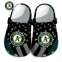 Oakland Athletics MLB Sport Crocs Crocband Clogs Shoes Comfortable For Men Women and Kids