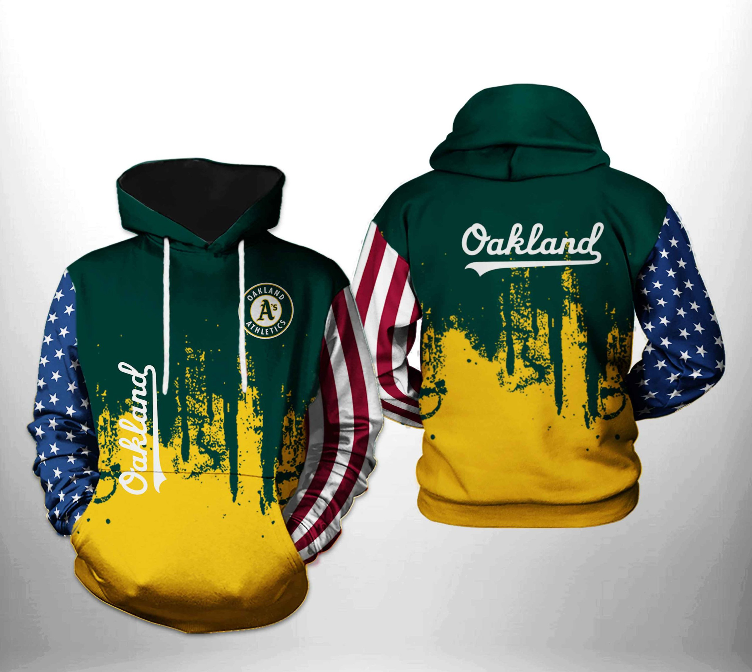 Oakland Athletics MLB Team US 3D All Over Print Hoodie, Zip Hoodie
