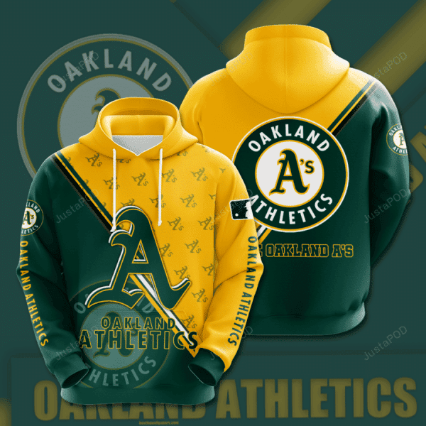 Oakland Athletics Ncaa Football 3D All Over Print Hoodie, Zip Hoodie
