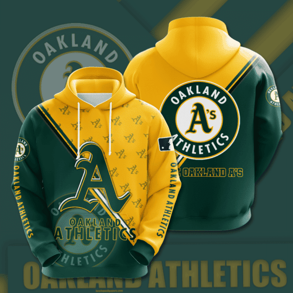 Oakland Athletics Ncaa Football 3D All Over Print Hoodie, Zip Hoodie