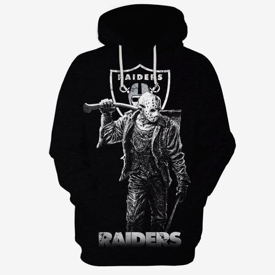 Oakland Raiders Ncaa Football The Devil 3D All Over Print Hoodie, Zip Hoodie