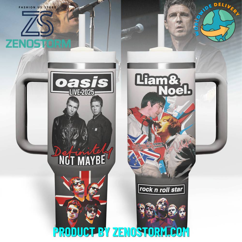 Oasis Music Custom Stanley Cup 40 oz 30 oz Tumbler With HandleTVC2301417