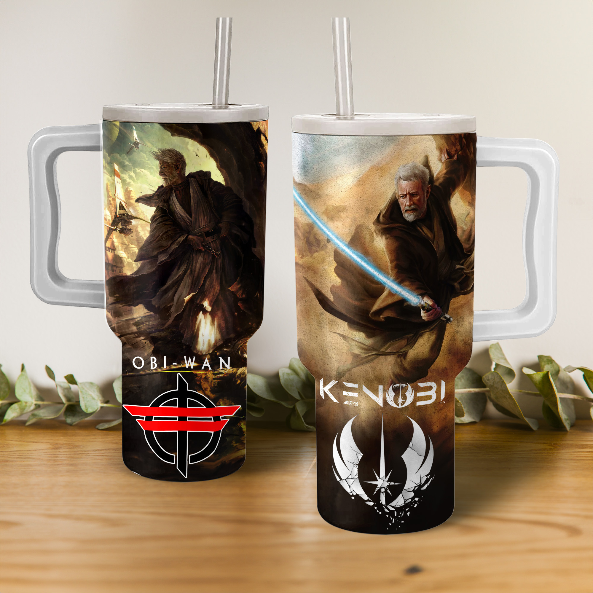 Obi-Wan Kenobi Star Wars TV Series Custom Stanley Cup 40 oz 30 oz Tumbler With HandleTVC2301151