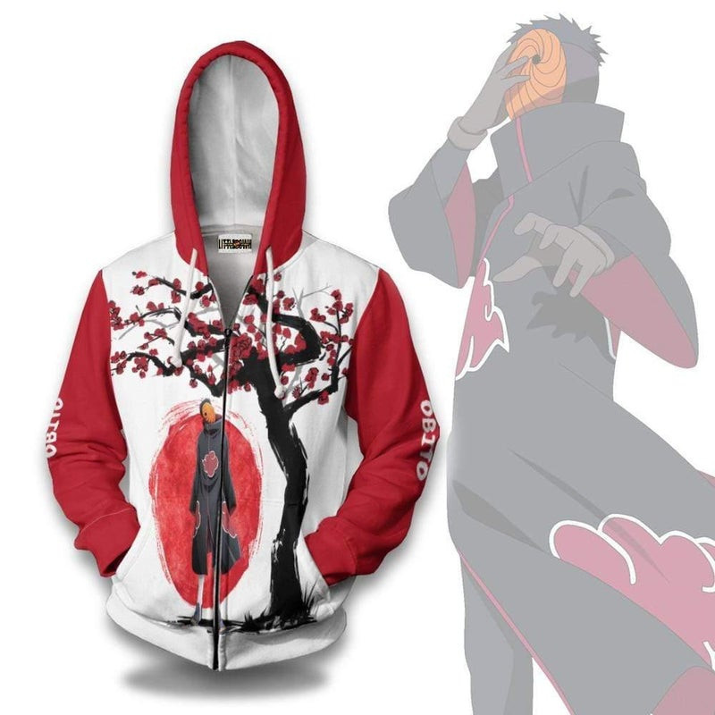 Obito Akatsuki 3D All Over Print Hoodie, Zip Hoodie