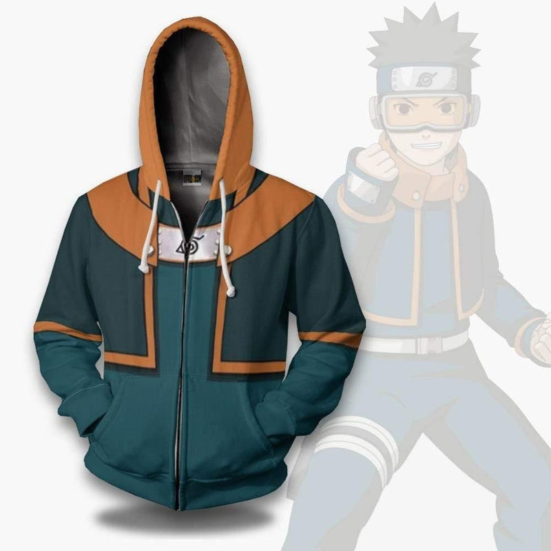 Obito Gennin 3D All Over Print Hoodie, Zip Hoodie