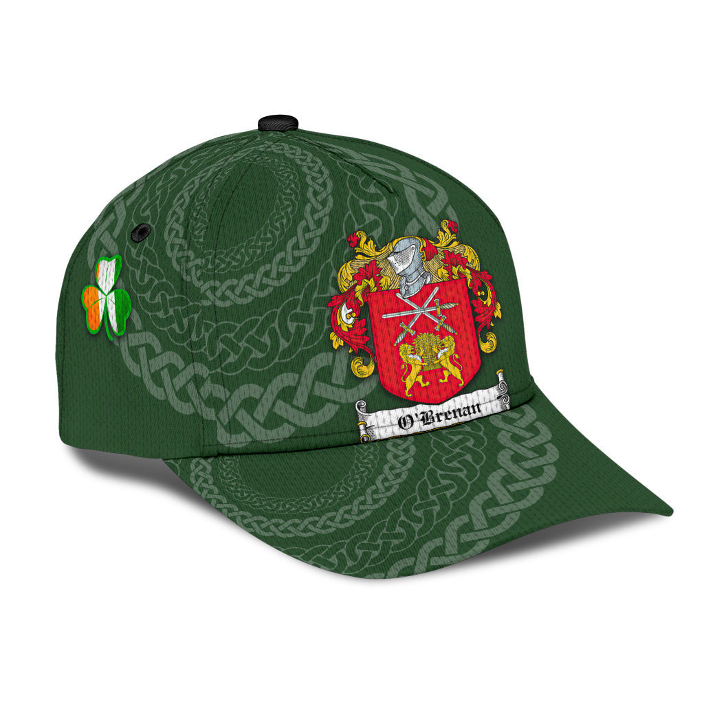 Obrenan Coat Of Arms - Irish Family Crest St Patrick's Day Hat Classic Cap Trucker Hats Custom Hats Gifts For Men & Women