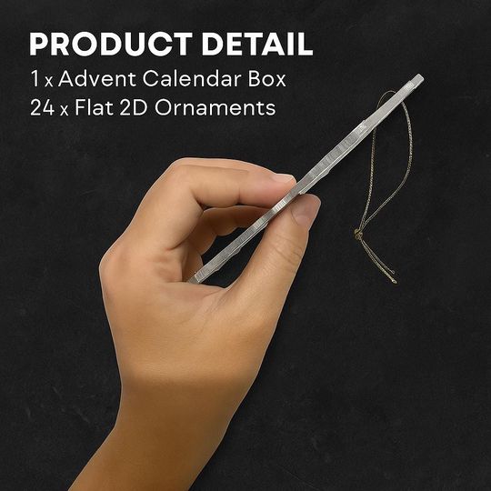 Ocean Lovers Advent Calendar 2025 – 24 Sea Glass Ornaments Holiday Countdown - Image 13