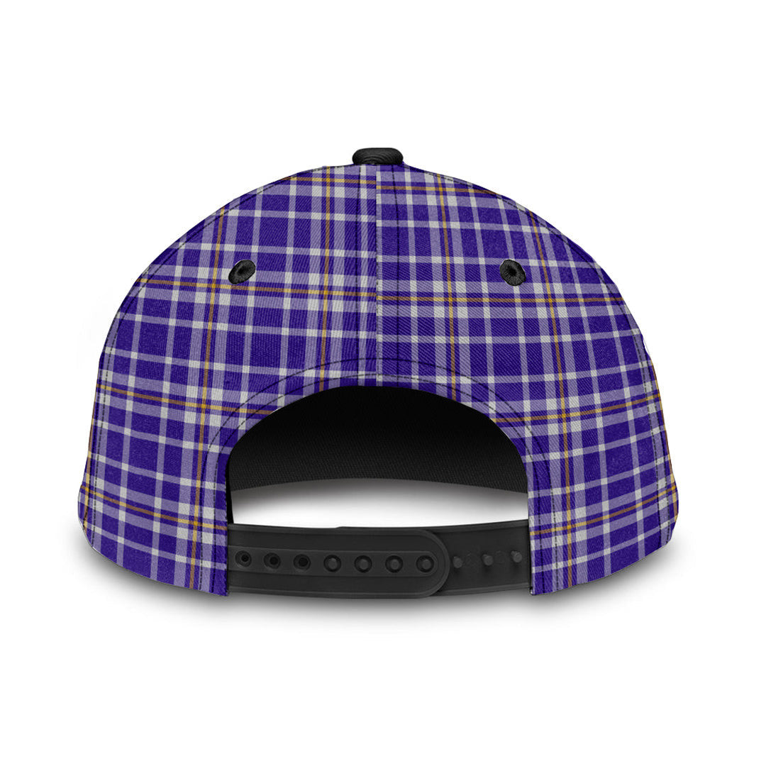 Ochterlony Tartan Baseball Cap, Tartan Plaid Cap with Family Crest K23 Trucker Hats Custom Hats Gifts For Men & Women