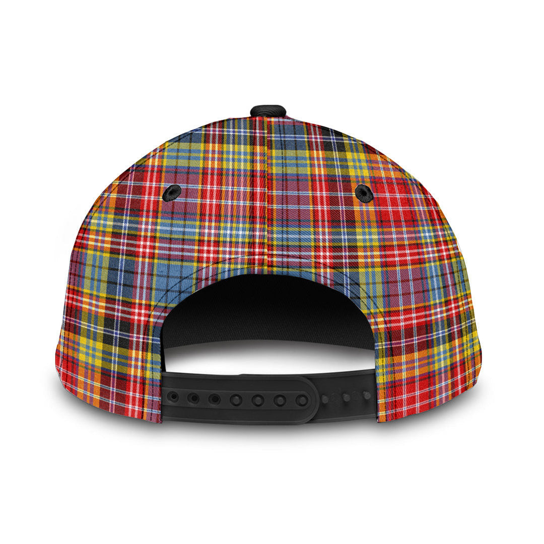 Ogilvie of Airlie Ancient Tartan Baseball Cap, Tartan Plaid Cap with Family Crest K23 Trucker Hats Custom Hats Gifts For Men & Women
