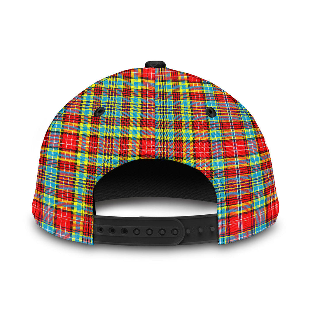 Ogilvie Tartan Baseball Cap, Tartan Plaid Cap with Family Crest K23 Trucker Hats Custom Hats Gifts For Men & Women
