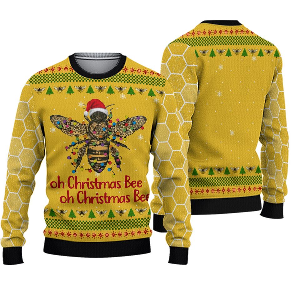 Oh Christmas Bee Ugly Christmas Sweater