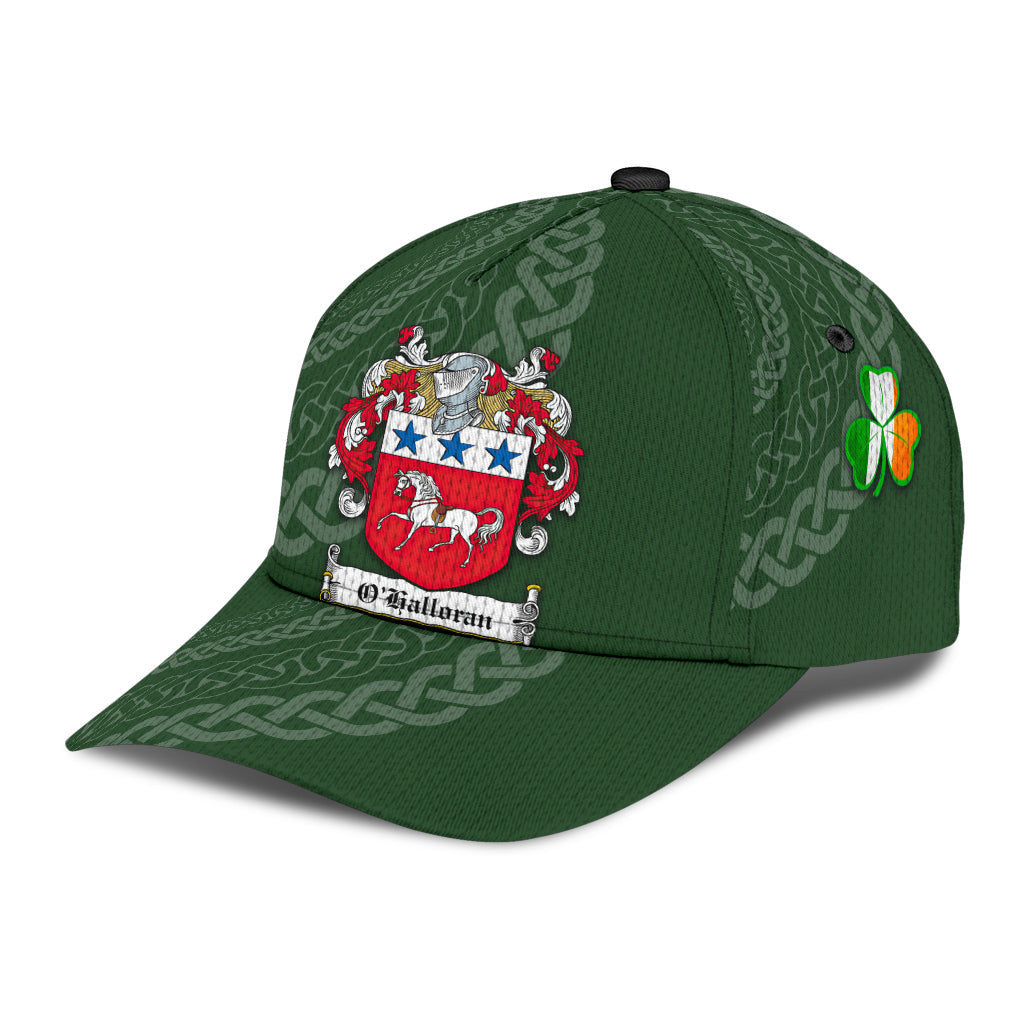 Ohalloran Coat Of Arms - Irish Family Crest St Patrick's Day Hat Classic Cap Trucker Hats Custom Hats Gifts For Men & Women