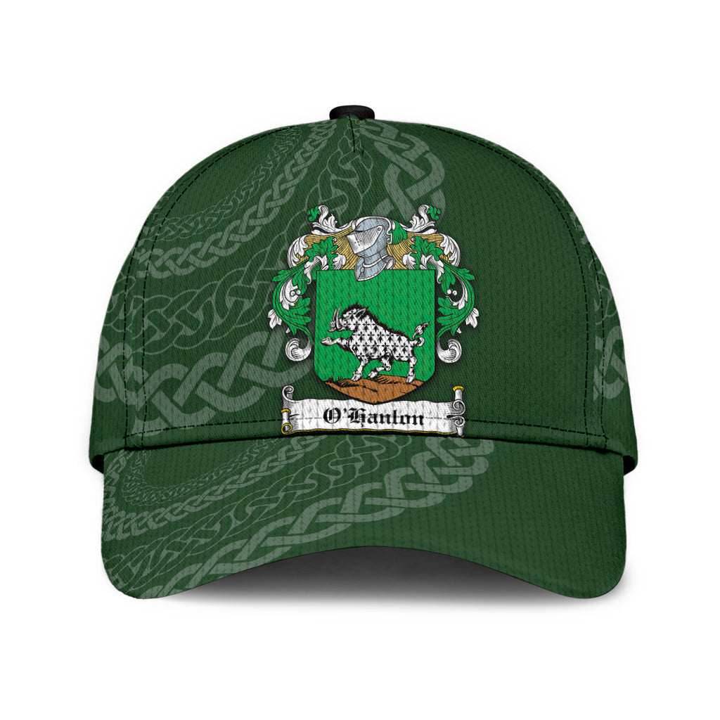 Ohanlon Coat Of Arms - Irish Family Crest St Patrick's Day Hat Classic Cap Trucker Hats Custom Hats Gifts For Men & Women